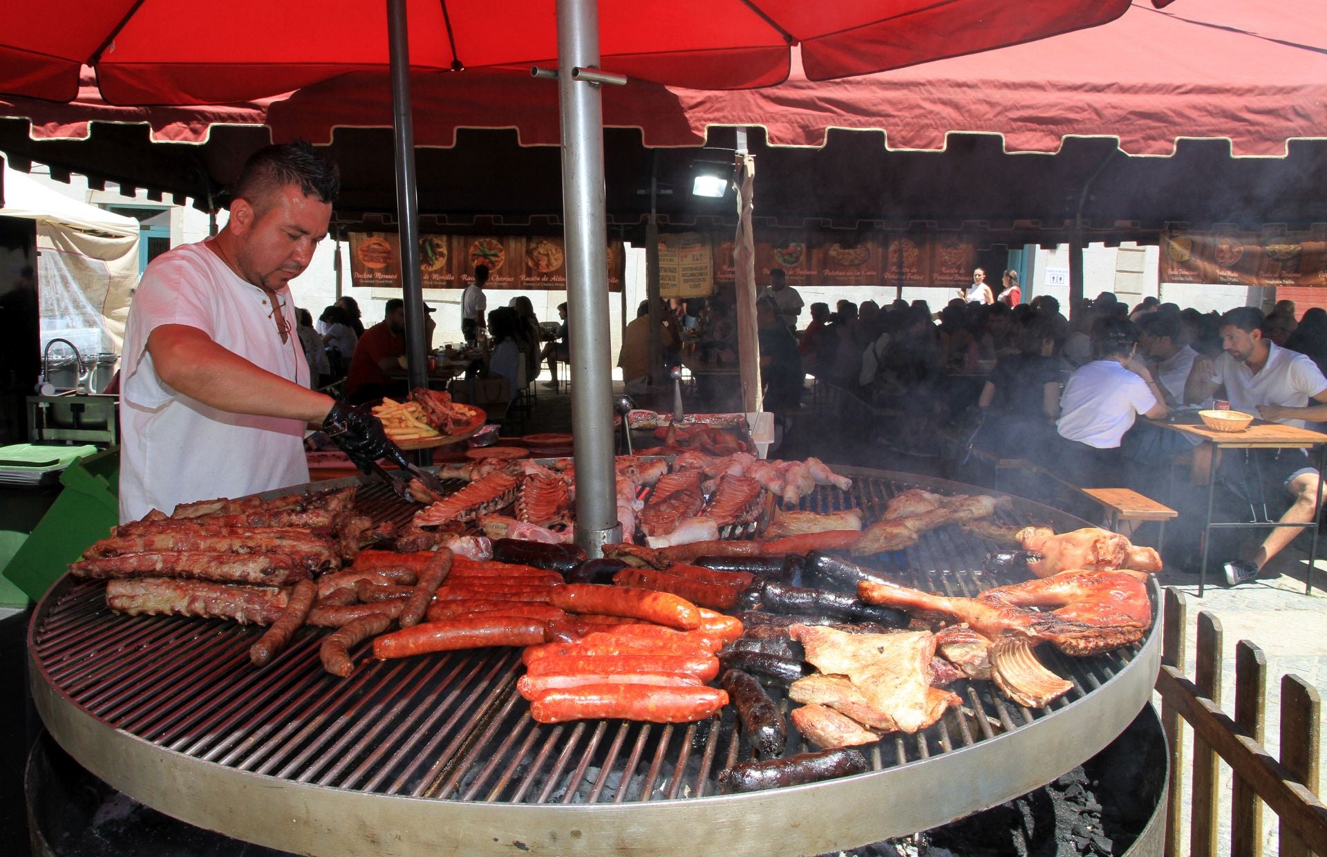 El Mercado Barroco de La Granja, en imágenes