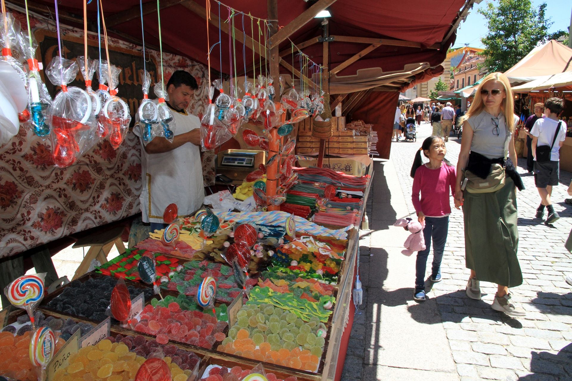 El Mercado Barroco de La Granja, en imágenes