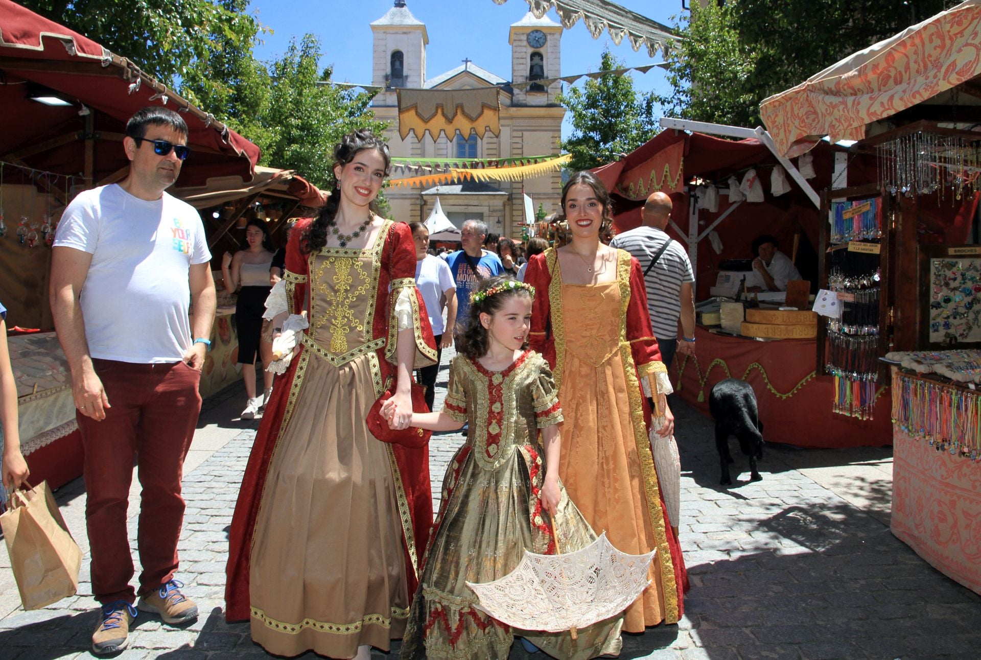 El Mercado Barroco de La Granja, en imágenes