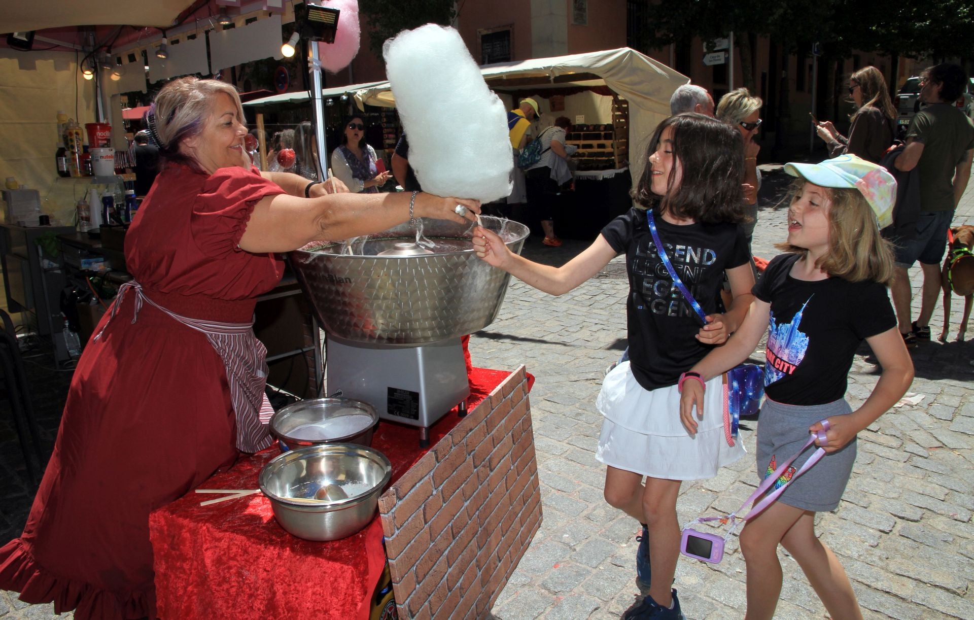 El Mercado Barroco de La Granja, en imágenes
