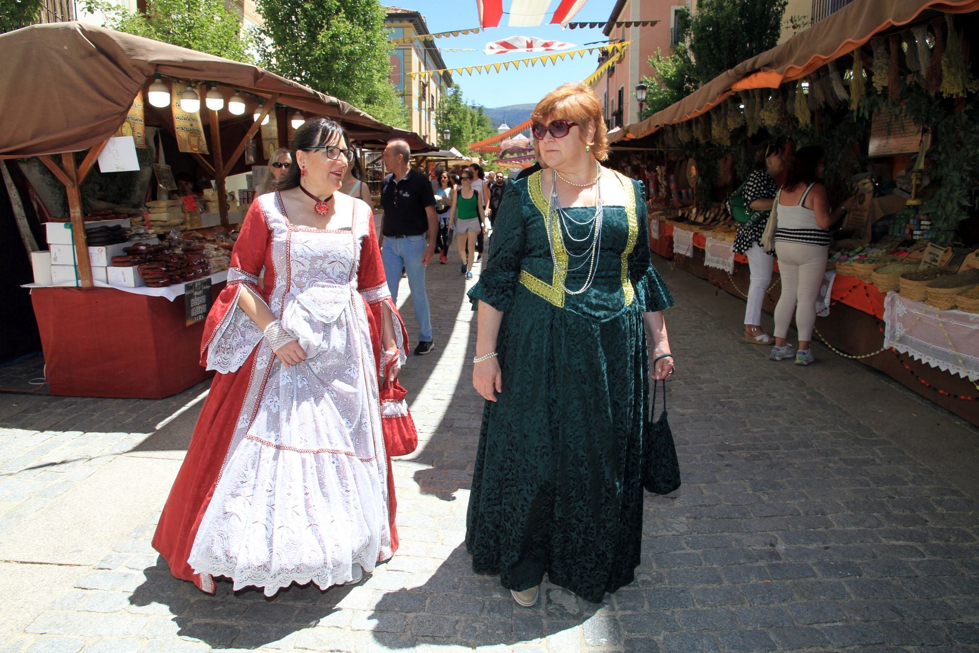 El Mercado Barroco de La Granja, en imágenes