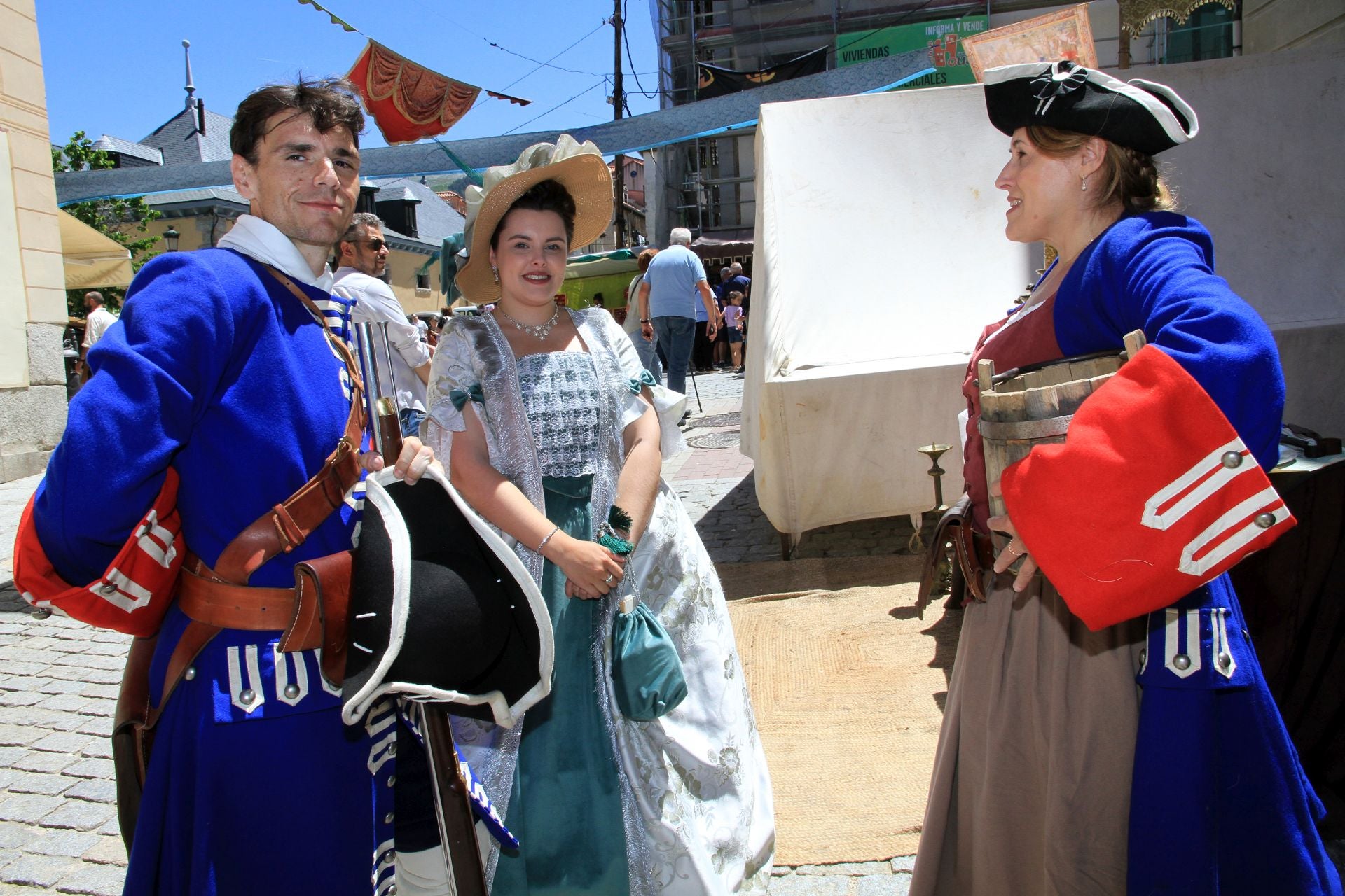 El Mercado Barroco de La Granja, en imágenes