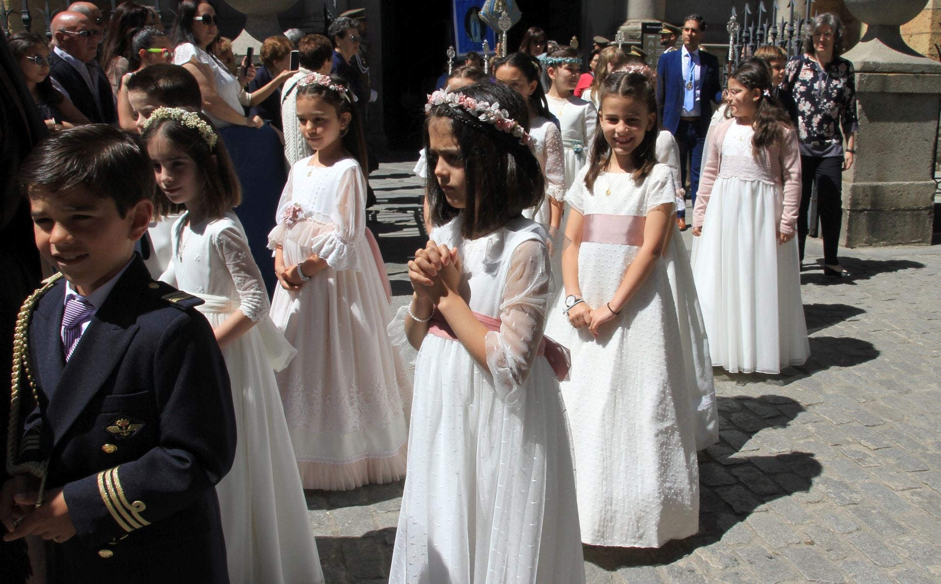 La procesión del Corpus Christi de Segovia, en imágenes