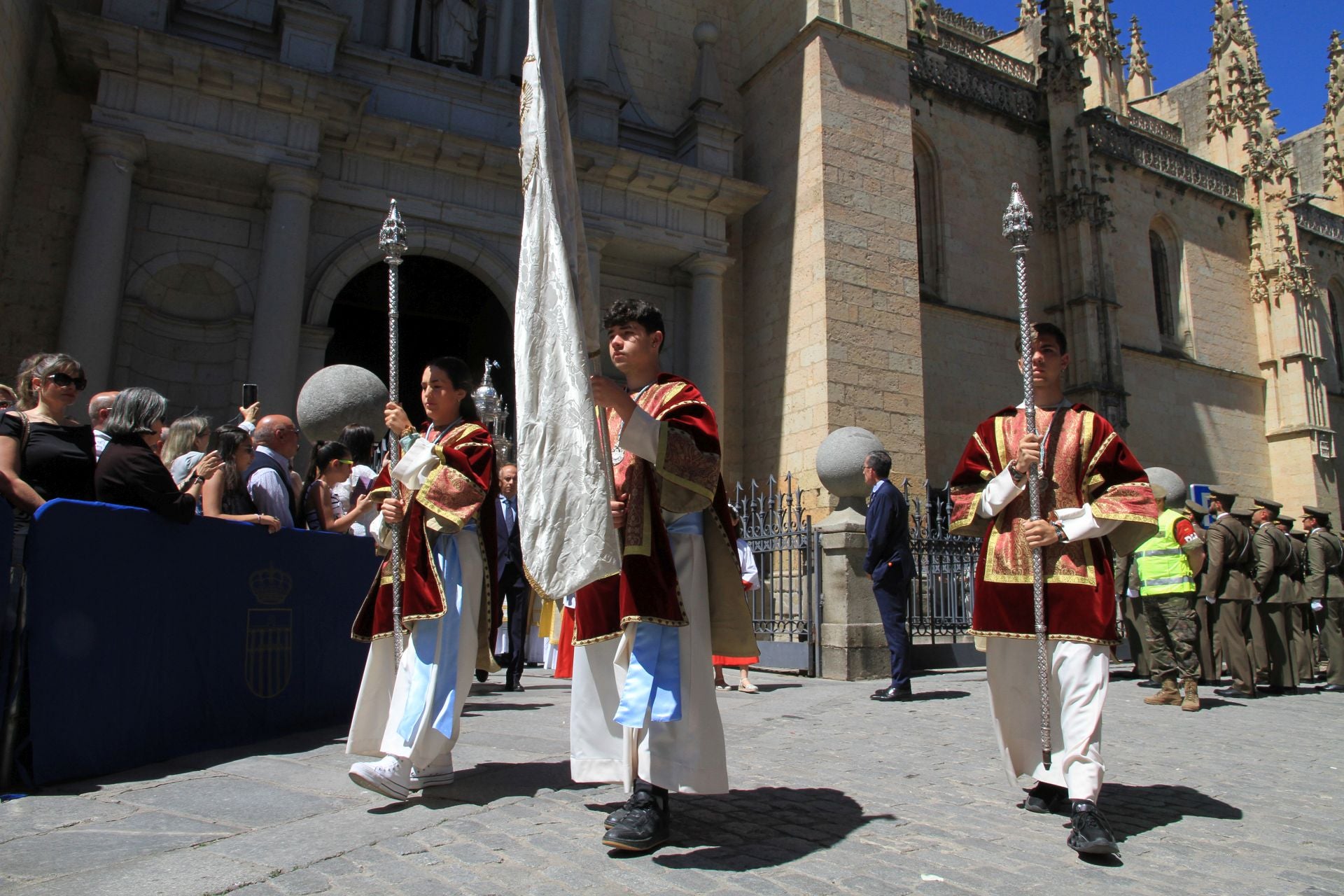 La procesión del Corpus Christi de Segovia, en imágenes