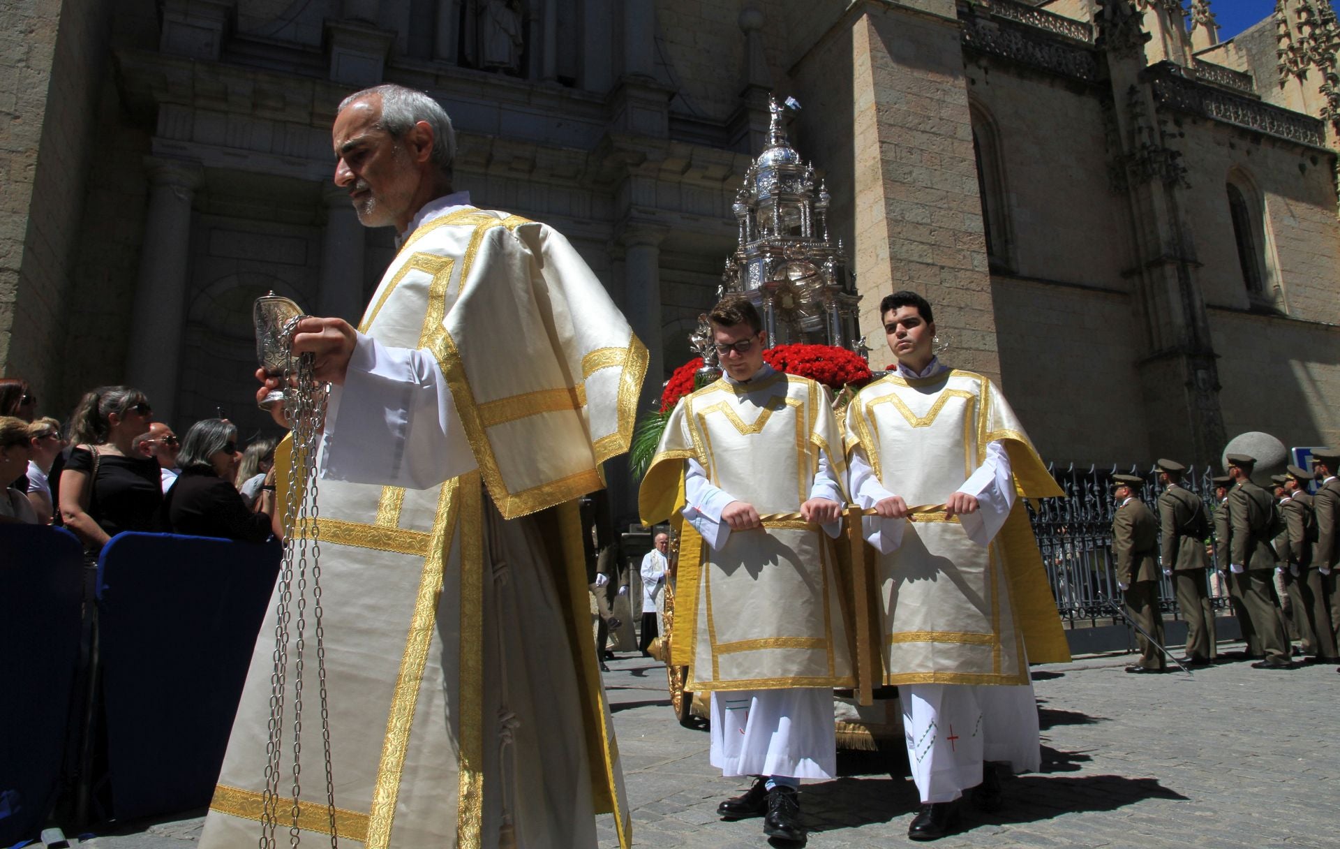 La procesión del Corpus Christi de Segovia, en imágenes