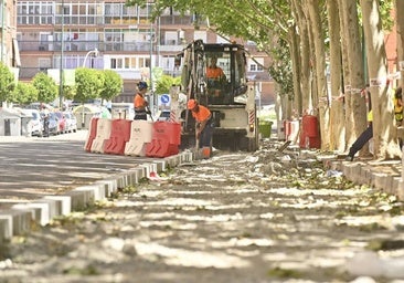 Las obras del carril bici entre Canterac y la avenida de Soria complicarán aún más el tráfico