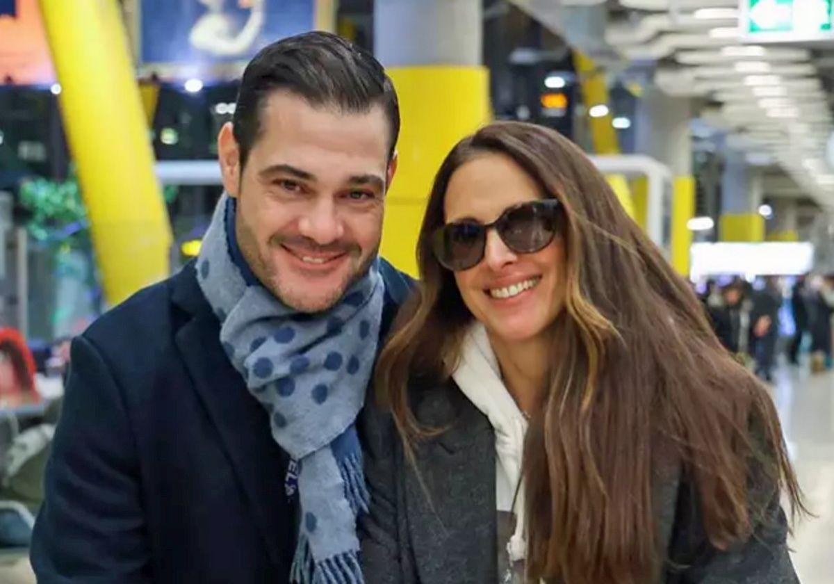 Juan Pablo Lauro junto a Nuria Fergó.