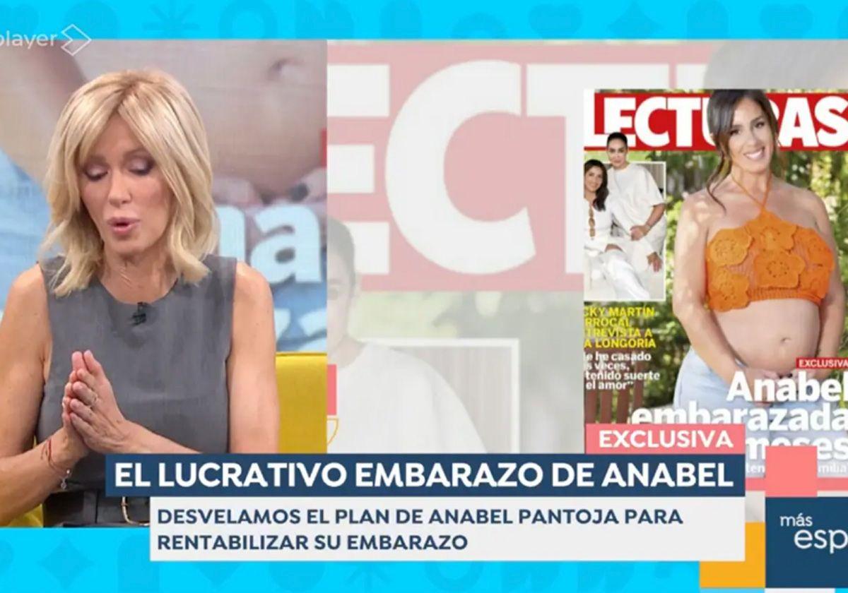 Espejo Público abordó el tema del embarazo de 'Anabel Pantoja'.