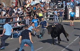 Celebración del Toro de la Feria en una edición anterior.