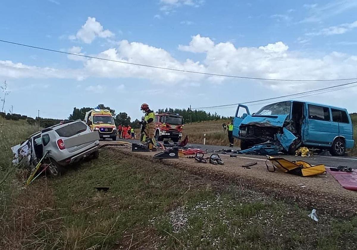 Accidente en la N-VI con una víctima mortal