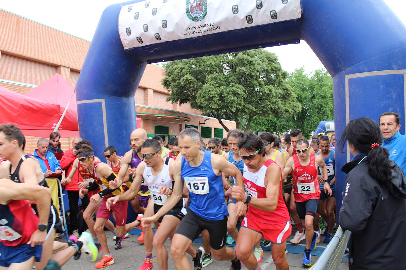 La X Carrera del Espárrago de Tudela, en imágenes