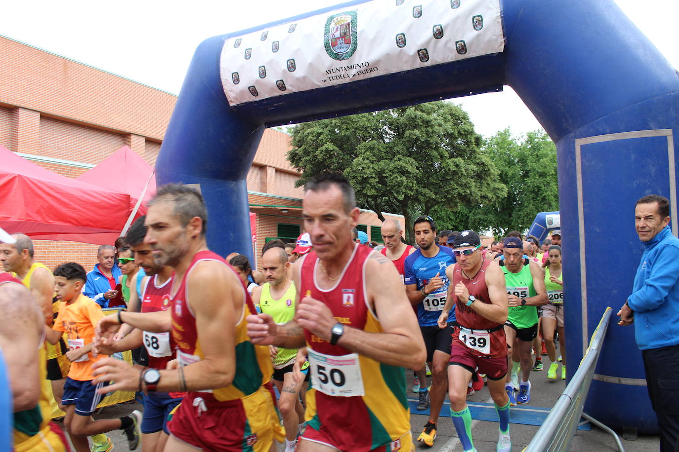 La X Carrera del Espárrago de Tudela, en imágenes