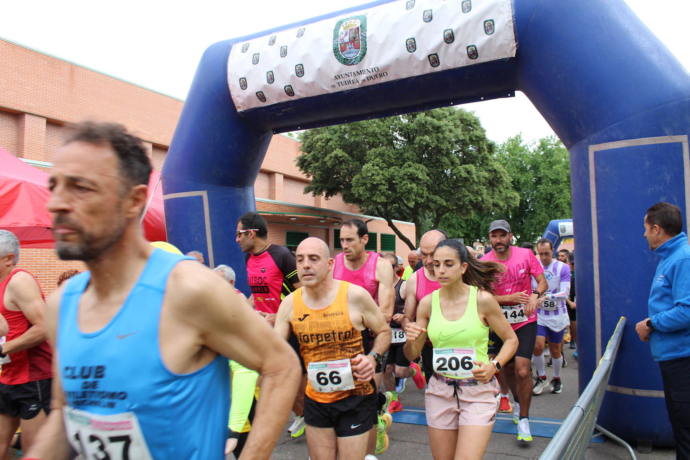 La X Carrera del Espárrago de Tudela, en imágenes