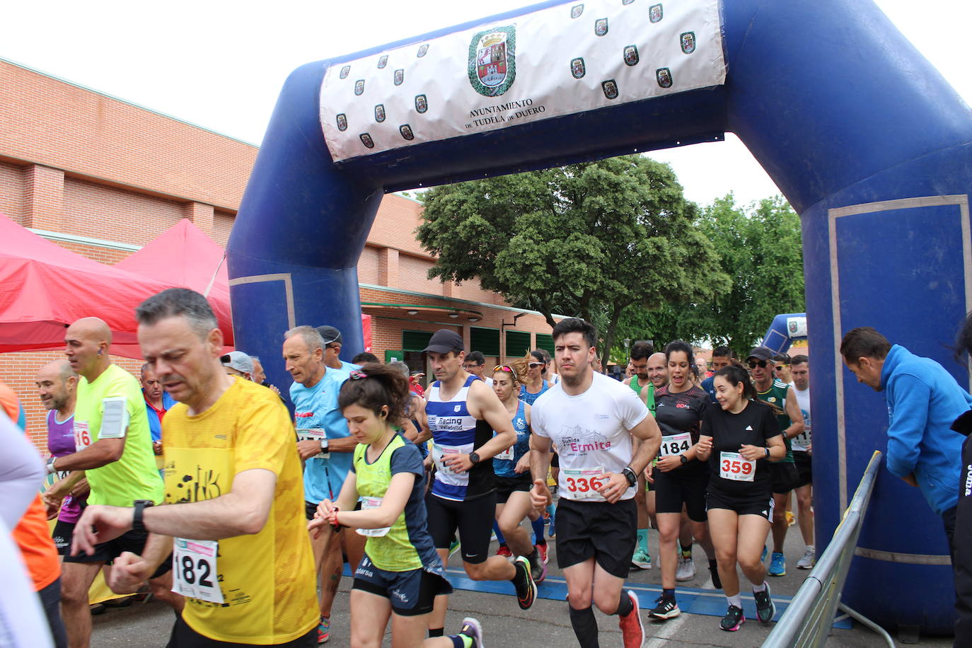 La X Carrera del Espárrago de Tudela, en imágenes