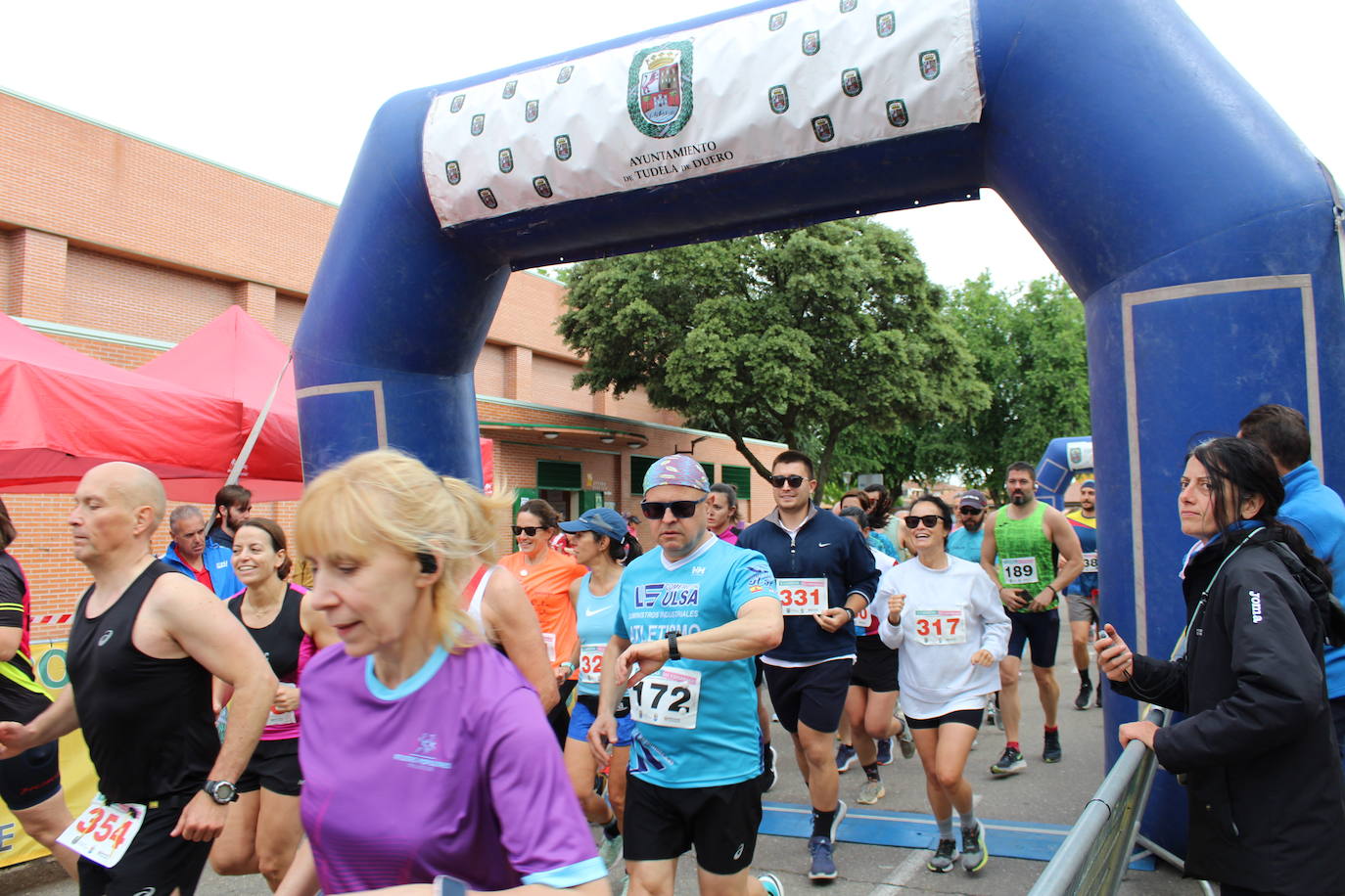 La X Carrera del Espárrago de Tudela, en imágenes