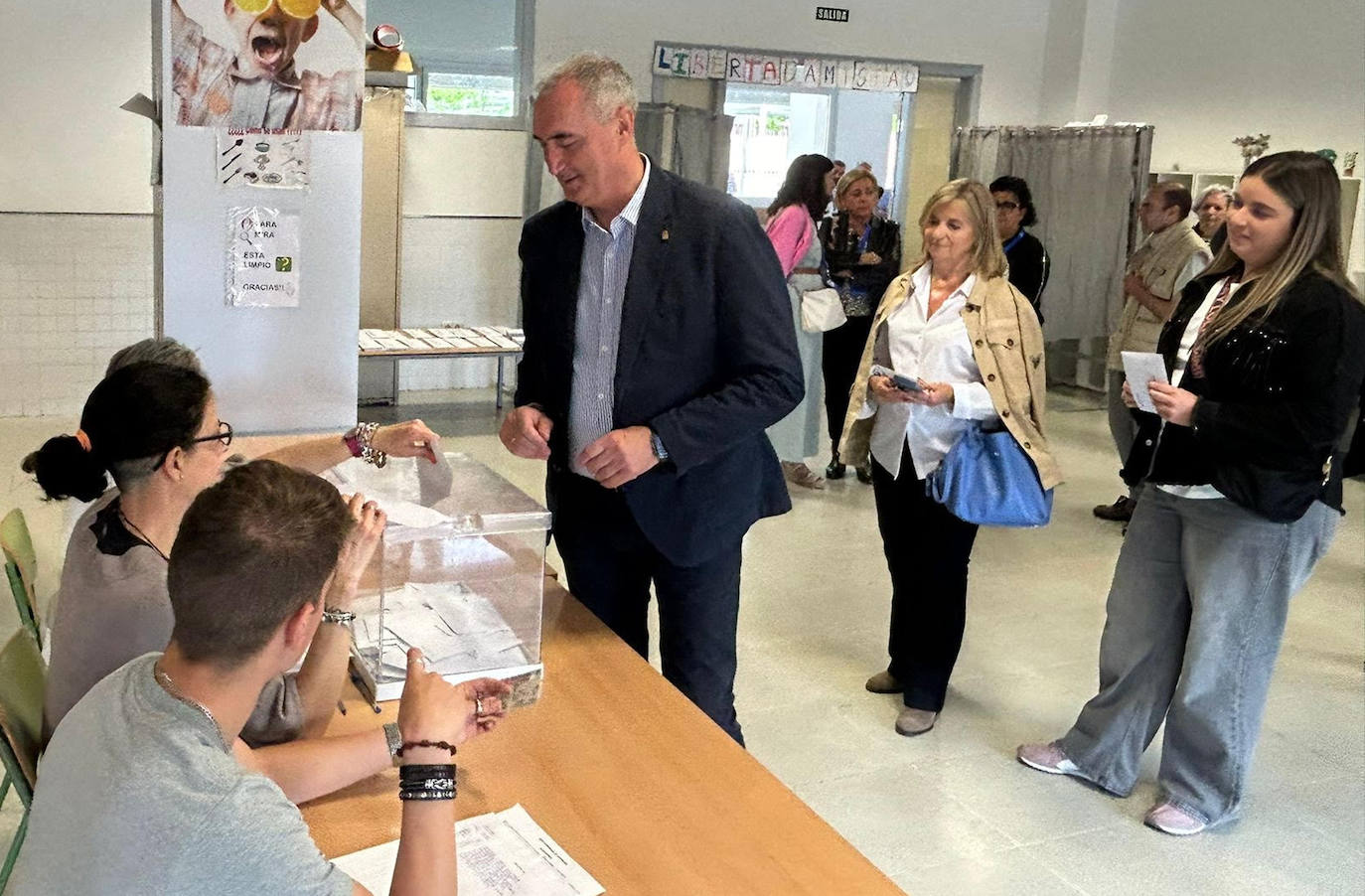 Votaciones de las elecciones europeas en la provincia de Segovia