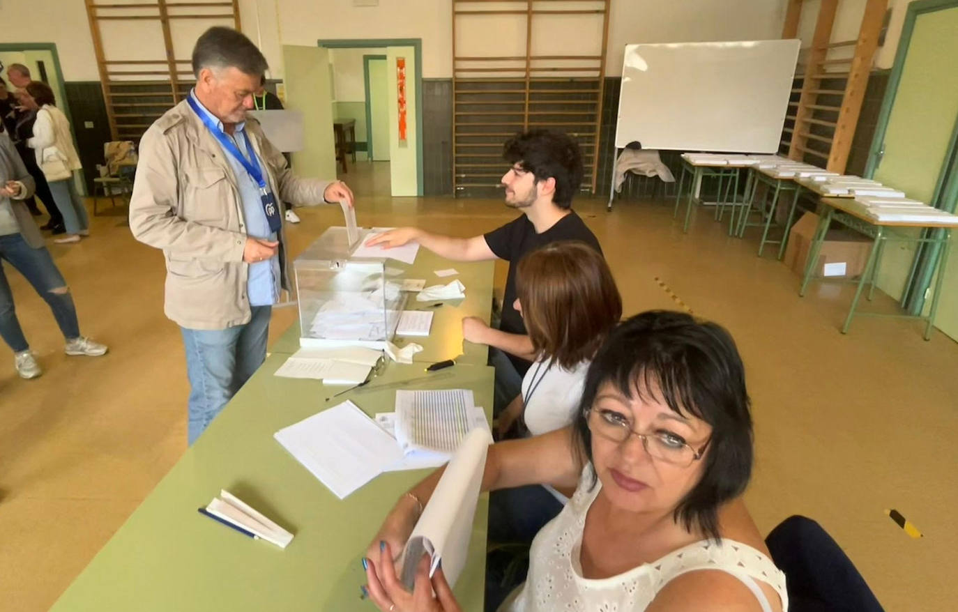 Votaciones de las elecciones europeas en la provincia de Segovia