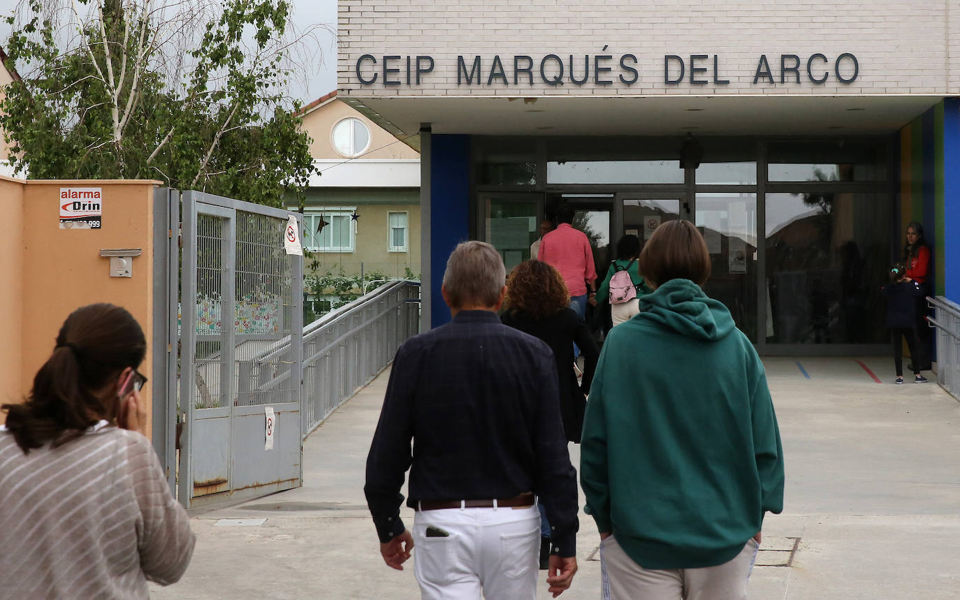 Votaciones de las elecciones europeas en la provincia de Segovia