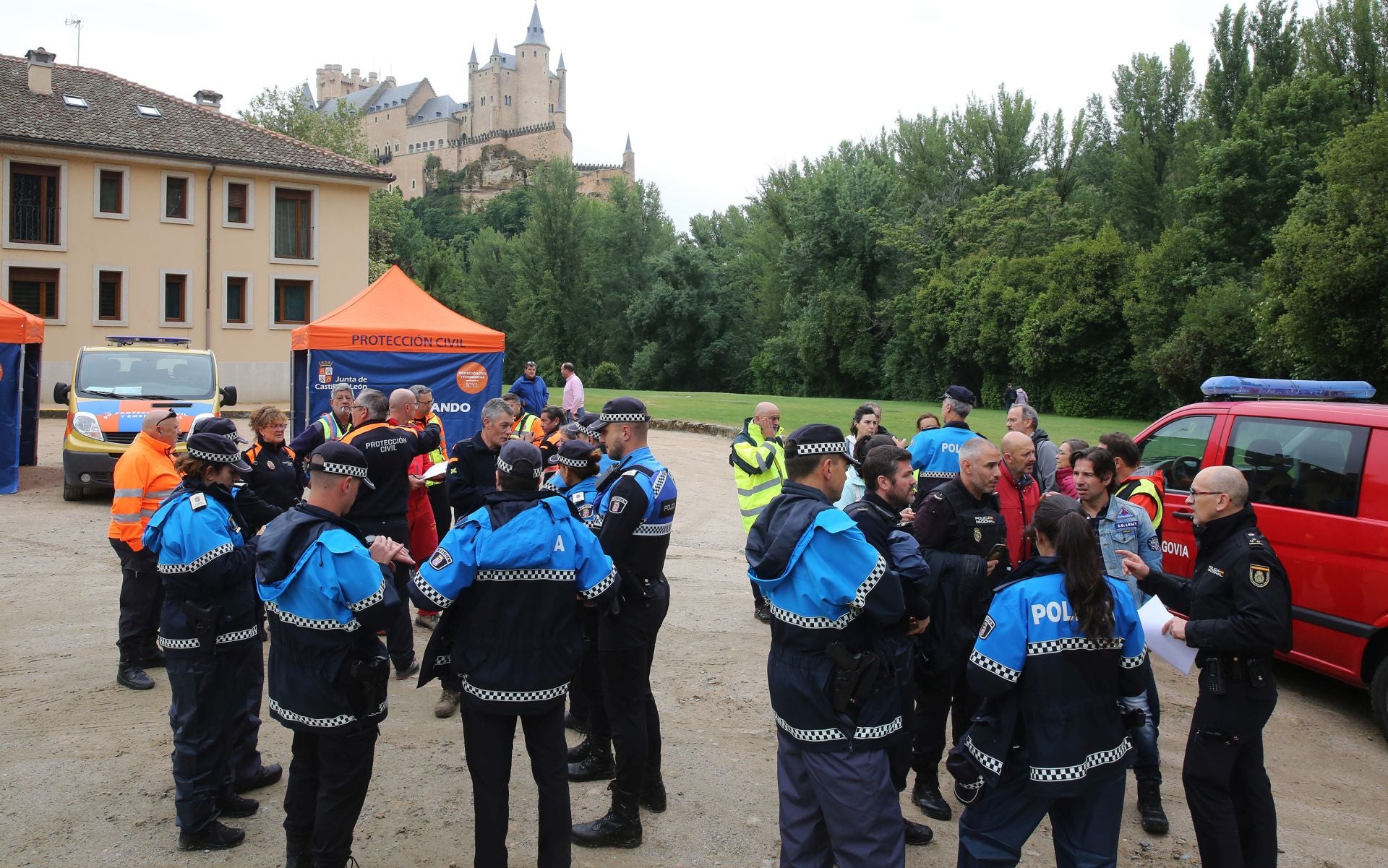 Dispositivo de búsqueda de un anciano en Segovia