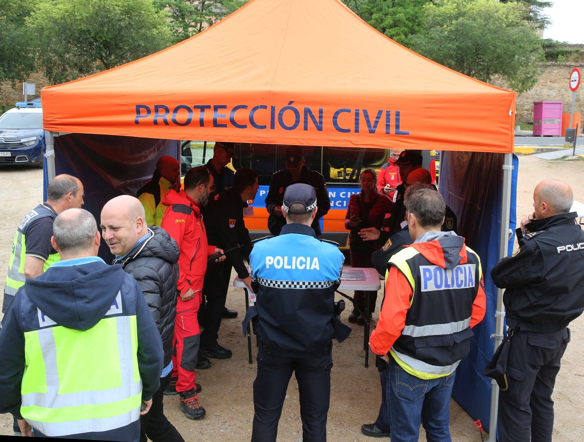 Dispositivo de búsqueda de un anciano en Segovia