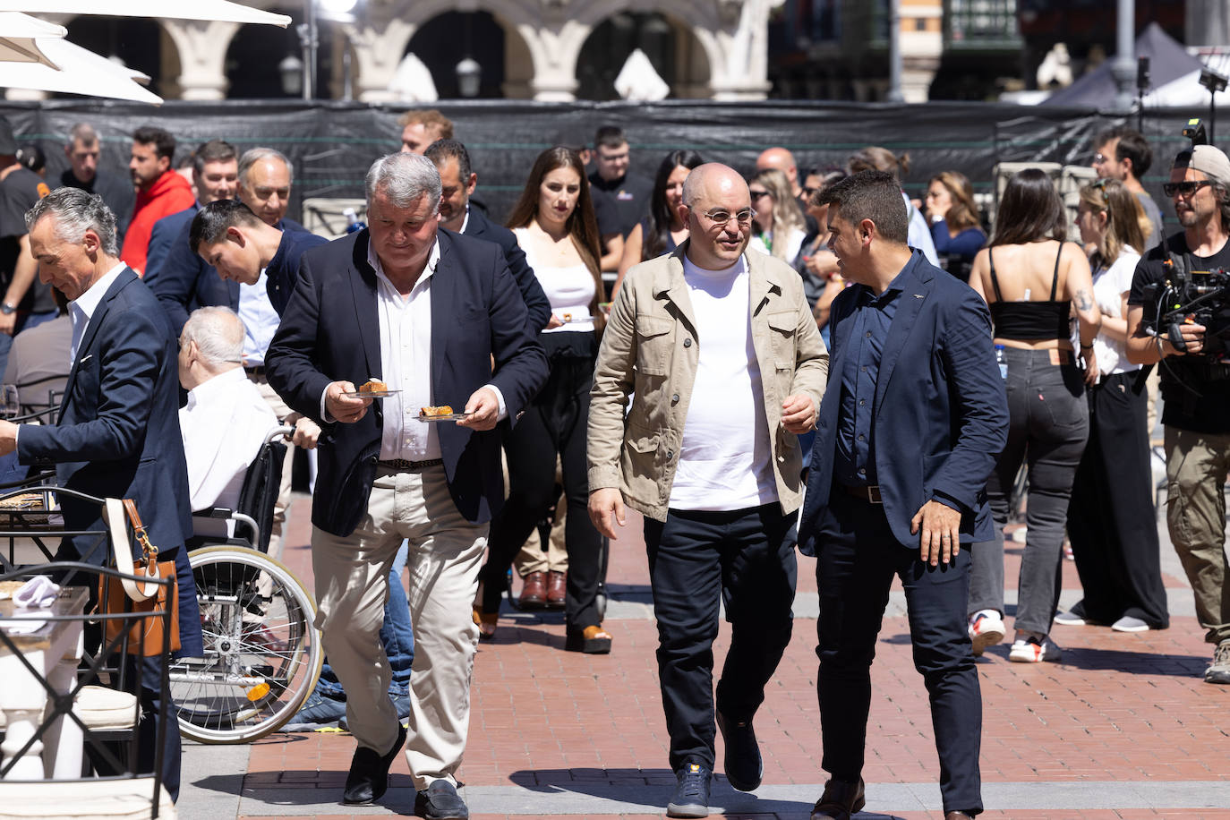 Invitados a degustar los platos creados por los concursantes de MasterChef Celebrity en Valladolid