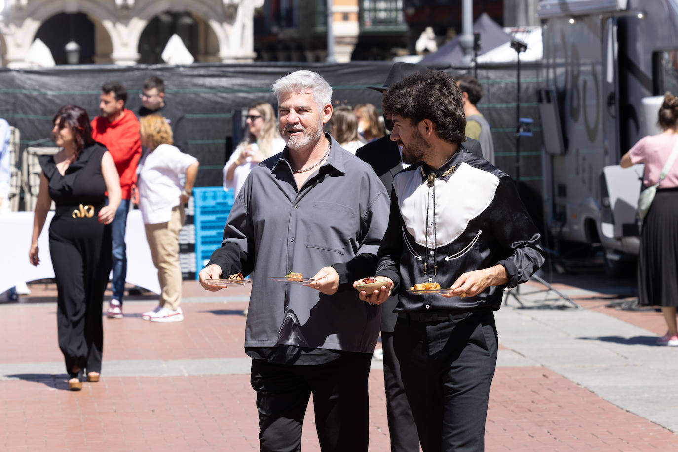 Los componentes de la banda musical Siloé.