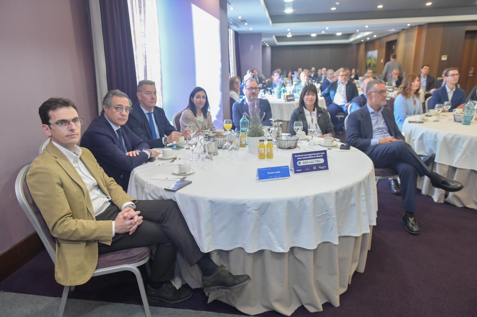 Asistentes al Foro Económico de El Norte de Castilla