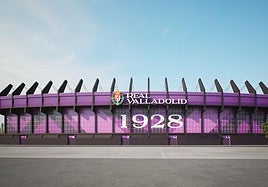 Imagen de cómo quedará el estadio José Zorrilla tras las reformas.