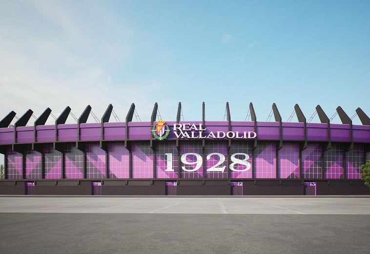 Imagen de cómo quedará el estadio José Zorrilla tras las reformas.