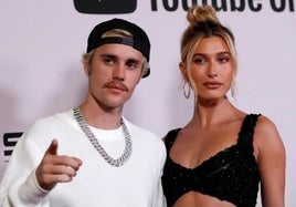 Justin y Hailey Bieber.