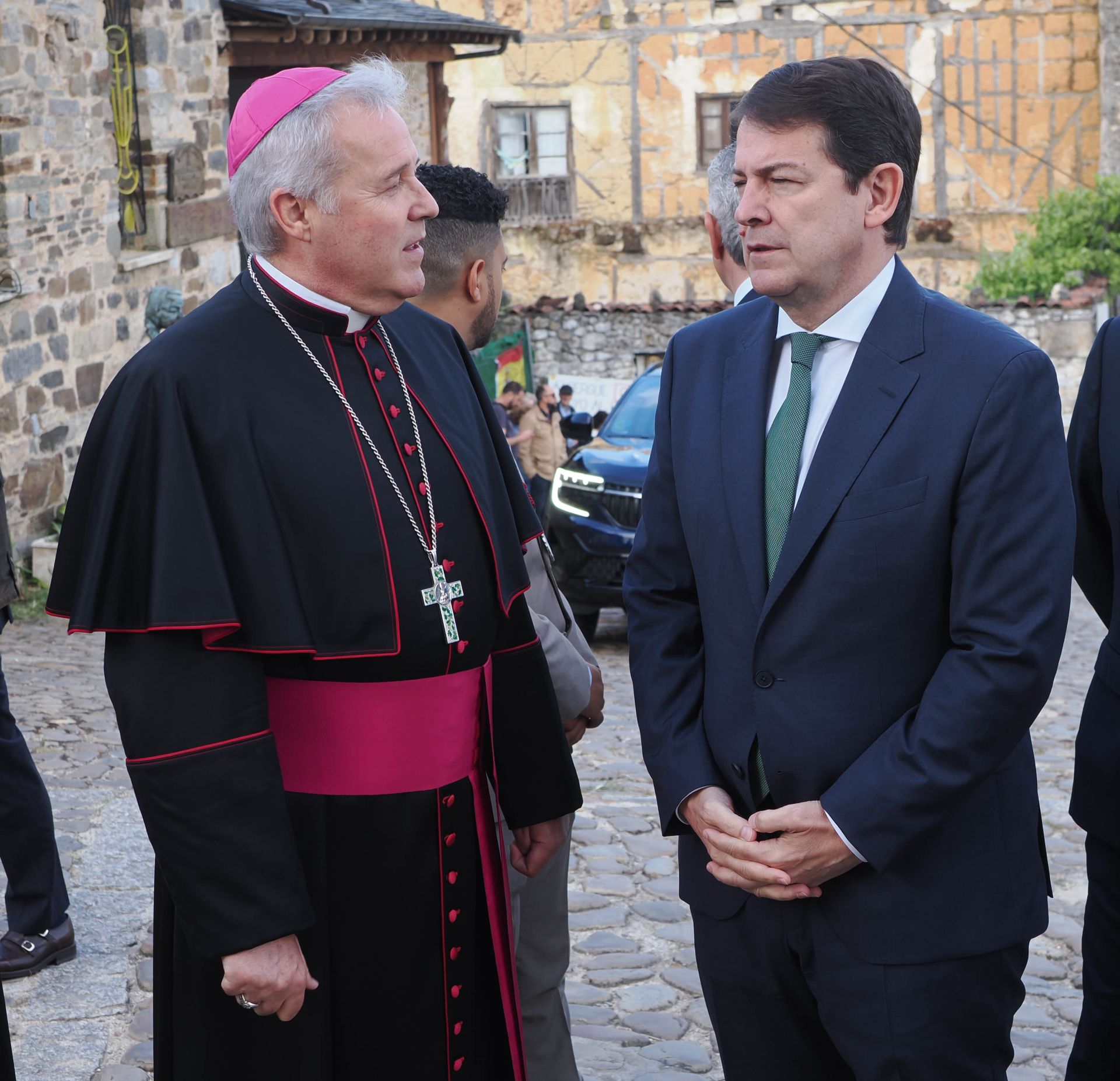 Las imágenes del Rey Felipe VI en Villafranca del Bierzo