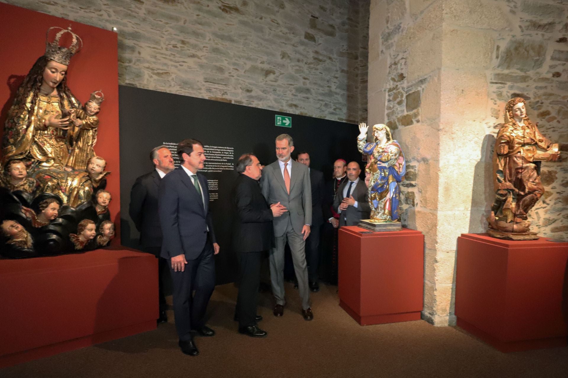 Las imágenes del Rey Felipe VI en Villafranca del Bierzo