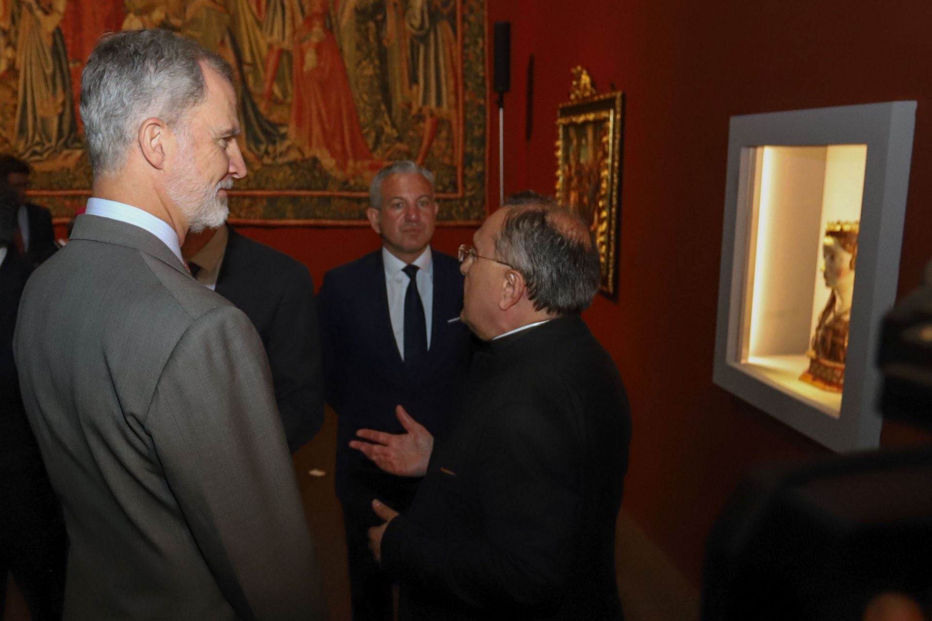 Las imágenes del Rey Felipe VI en Villafranca del Bierzo