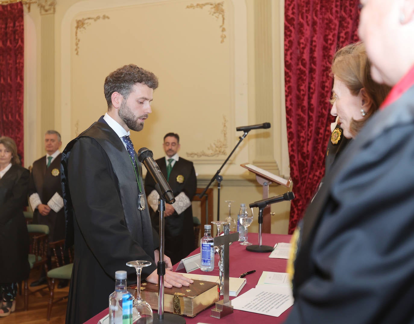 Jura de cargos y distinciones entre los graduados sociales