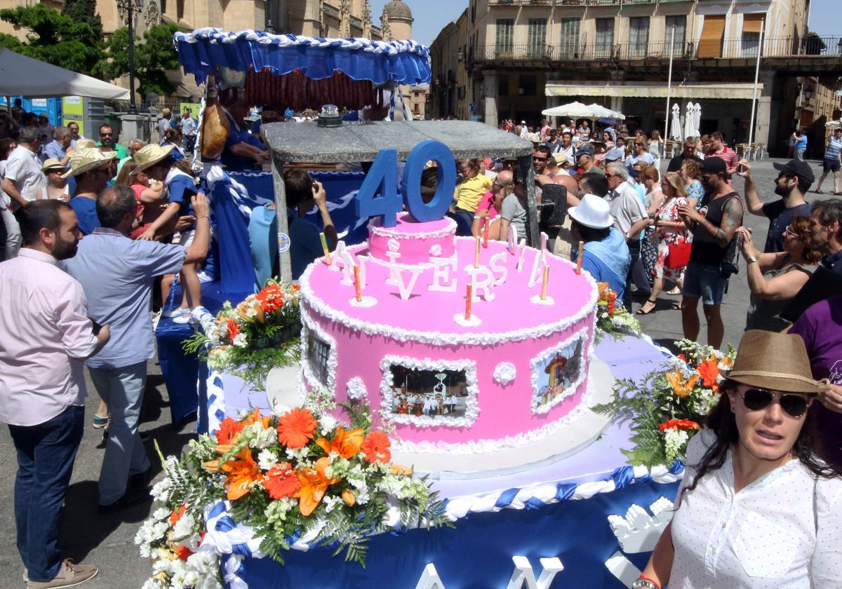 Tajada de San Andrés el día de San Pedro.