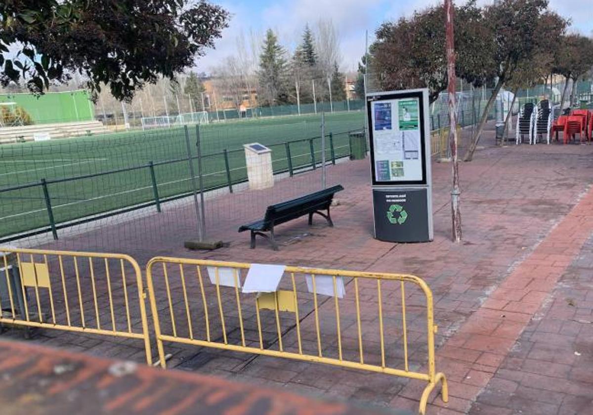 Instalaciones del campo de fútbol de La Victoria.