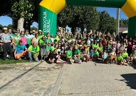 Santibáñez de Valcorba y Traspinedo caminan unidos contra el cáncer