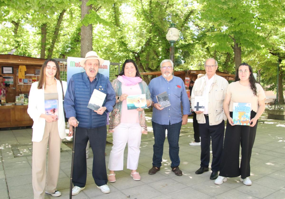 Eva Mayro, Jesús Bayón, Patricia de Frutos, Andrés Suárez, Ángel Gómez y Ángela Hernansanz.