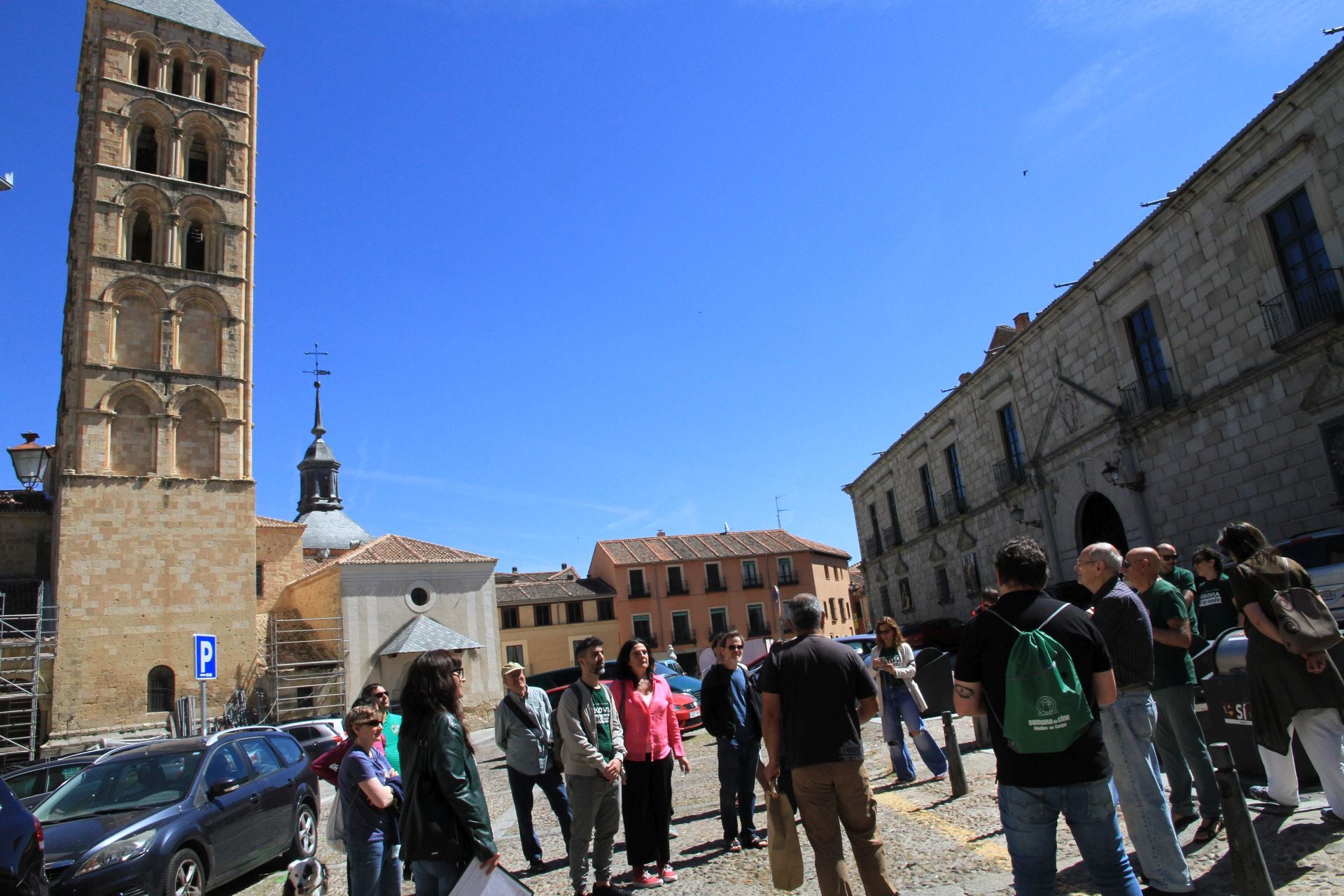 Fotografías del paseo para explicar la gentrificación de Segovia