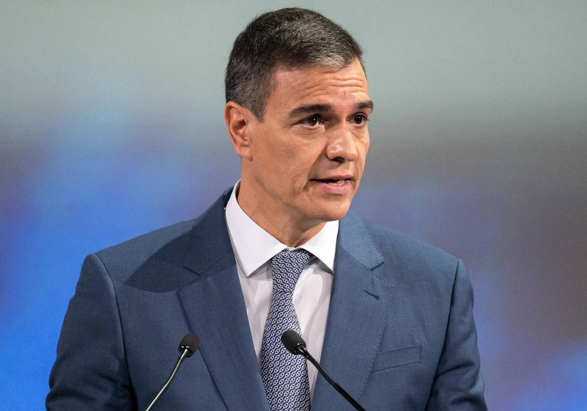 El presidente del Gobierno, Pedro Sánchez.