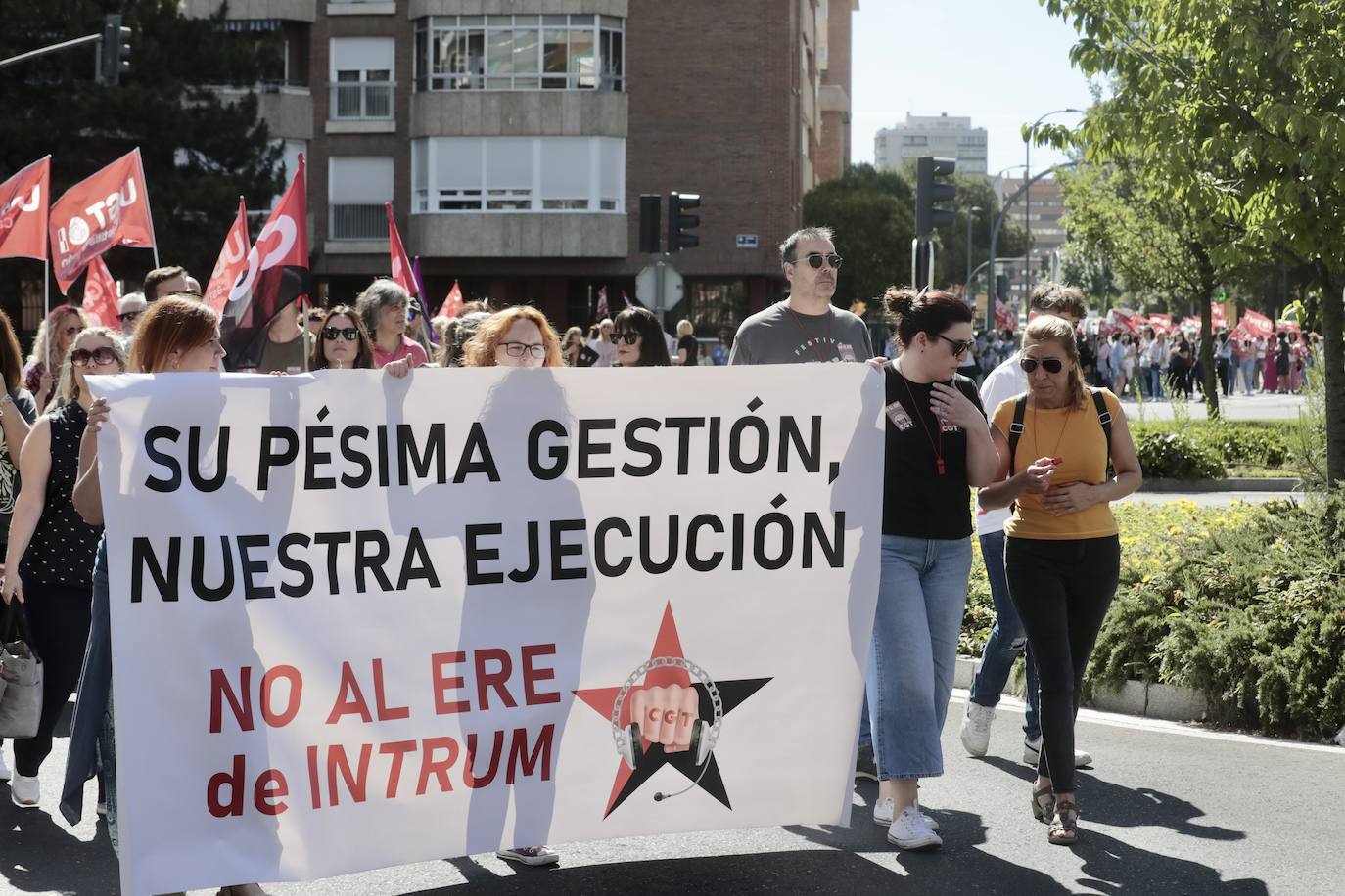 La manifestación de Intrum en imágenes