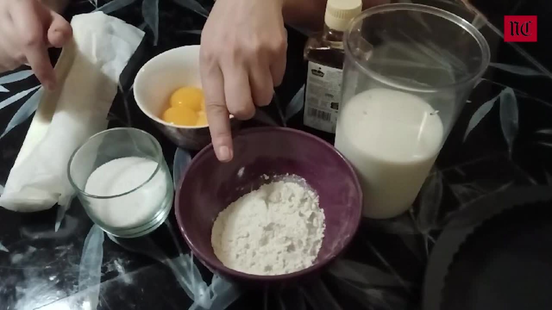 Receta de tarta de tarta de flores