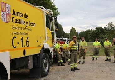 El operativo contra incendios forestales en Segovia cuenta con 380 profesionales