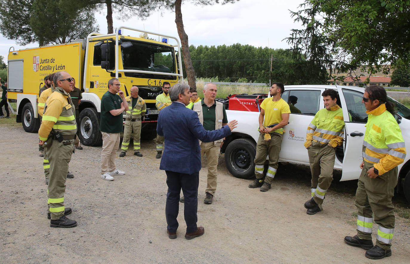 Presentación del dispostivo contra incendios forestales