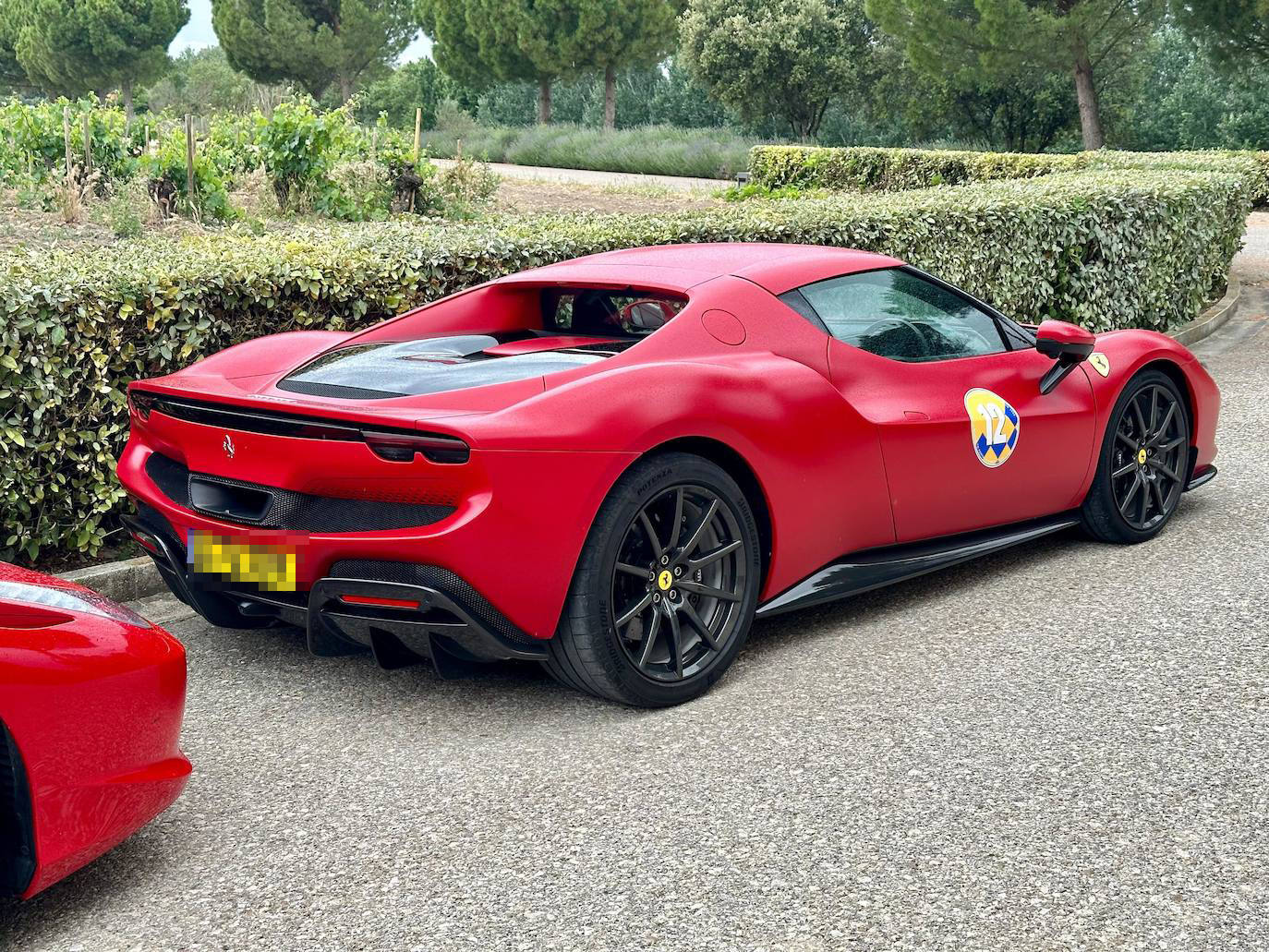 Los Ferrari invaden Abadía de Retuerta