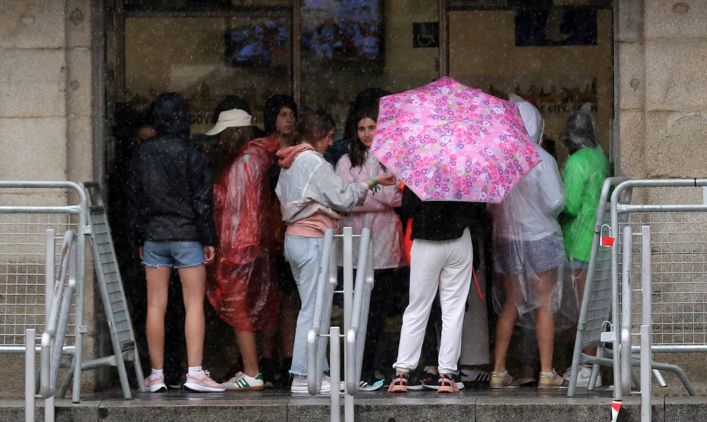 Una tormenta descarga más de 15 litros por metro cuadrado