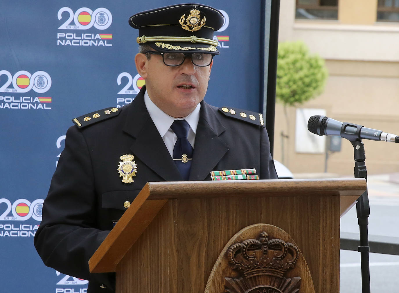 Fotografías del homenaje en Segovia a los policías víctimas del terrorismo