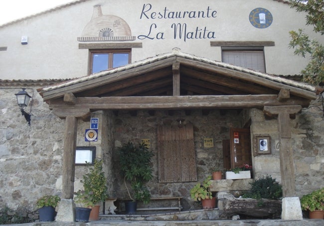 Restaurante La Matita, en Collado Hermoso