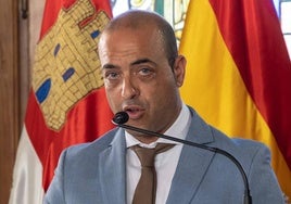 El alcalde de Bobadilla del Campo, Francisco Javier Pastor.