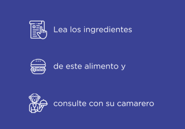 Inscripción que precede a 'Dalsi Burger' en la carta de Monkey Food